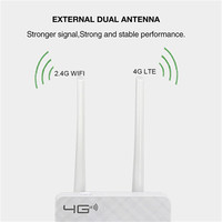 4G LTE CPE Router wi-fi odblokować 3G mobilny punkt aktywny WAN/LAN Port podwójny anteny zewnętrzne brama z gniazdo karty Sim Ethernet Modem 4